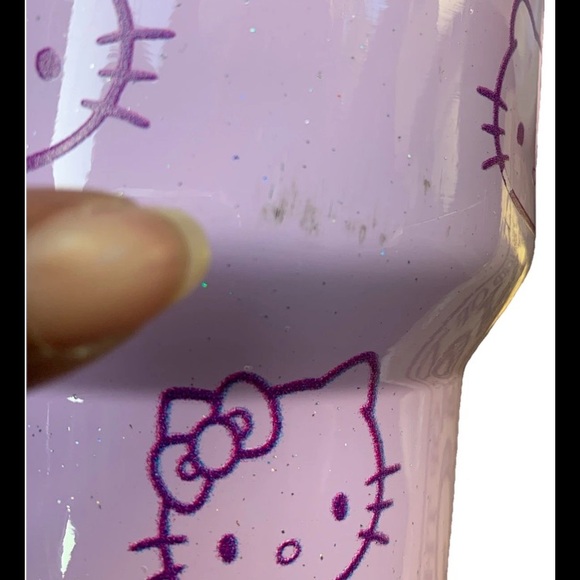 Stanley Lavender Hello Kitty Tumbler 40oz with Lid and Straw - Picture 4 of 7
